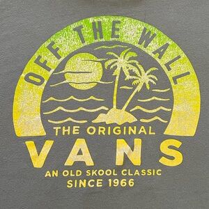 Vans Heather Gray Slim Fit Tee